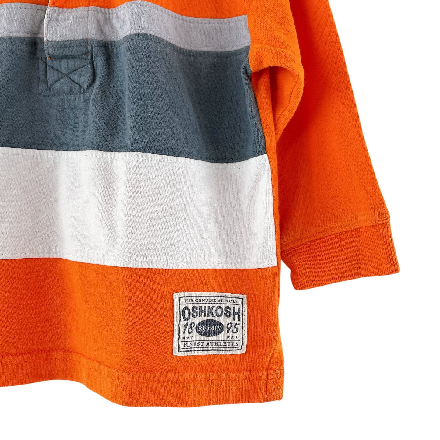 Oshkosh Langarmshirt, Gr. 80 / 12M, Orange