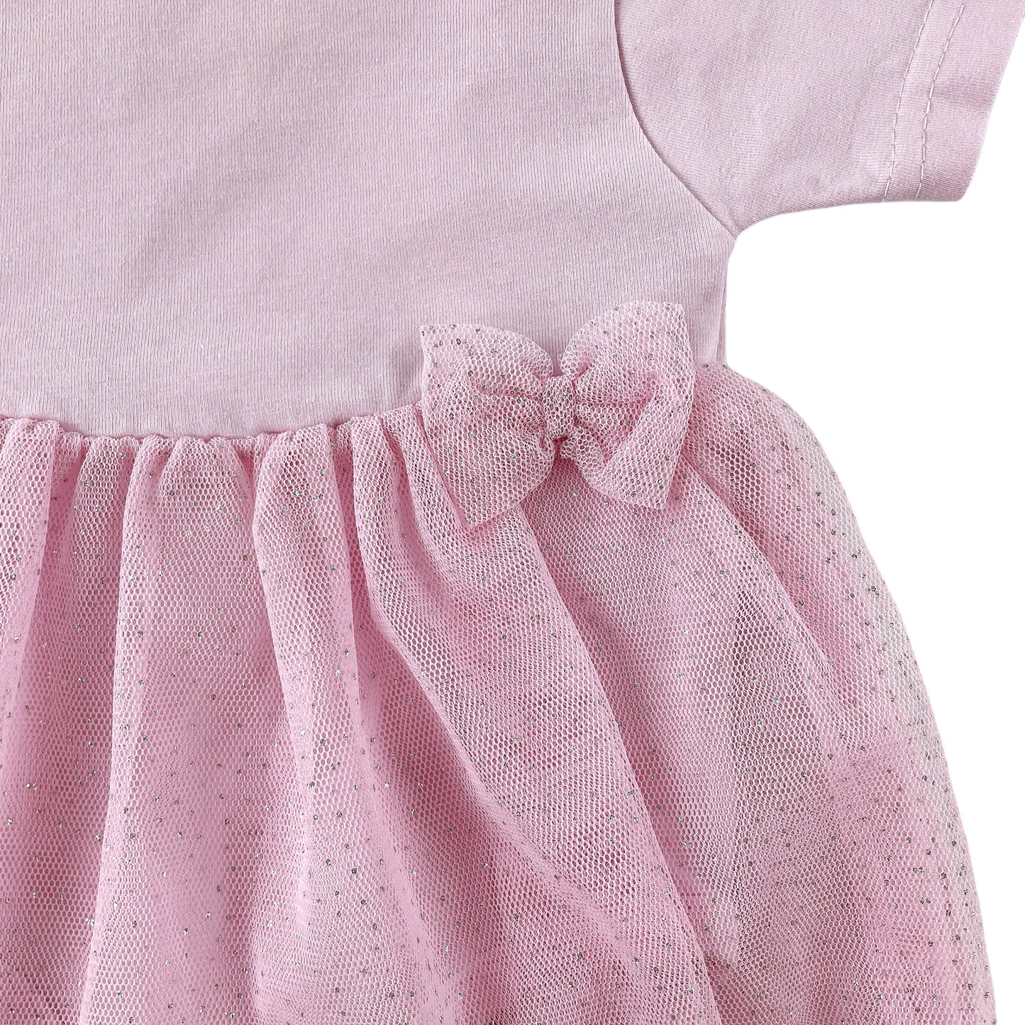 Body-Kleidchen, Gr. 56, kurzarm, Rosa