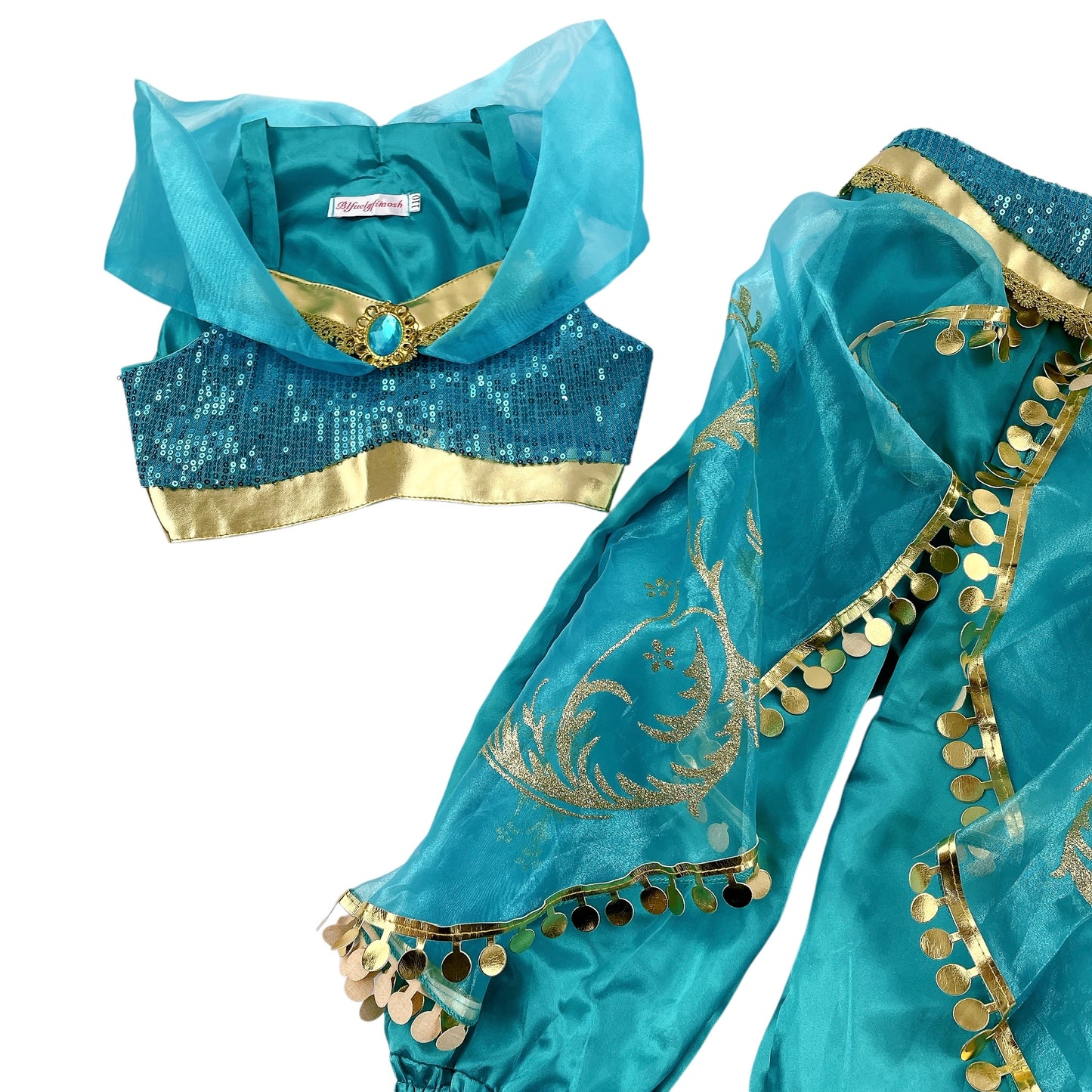 Kostüm Fasching Jasmin Bauchtanz, Gr. 110