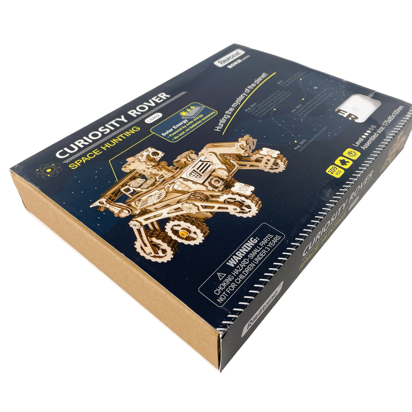 Robotime Curiosity Rover Solar - Holzmodellbau