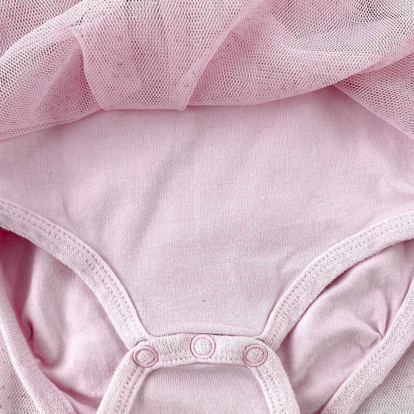 Body-Kleidchen, Gr. 56, kurzarm, Rosa