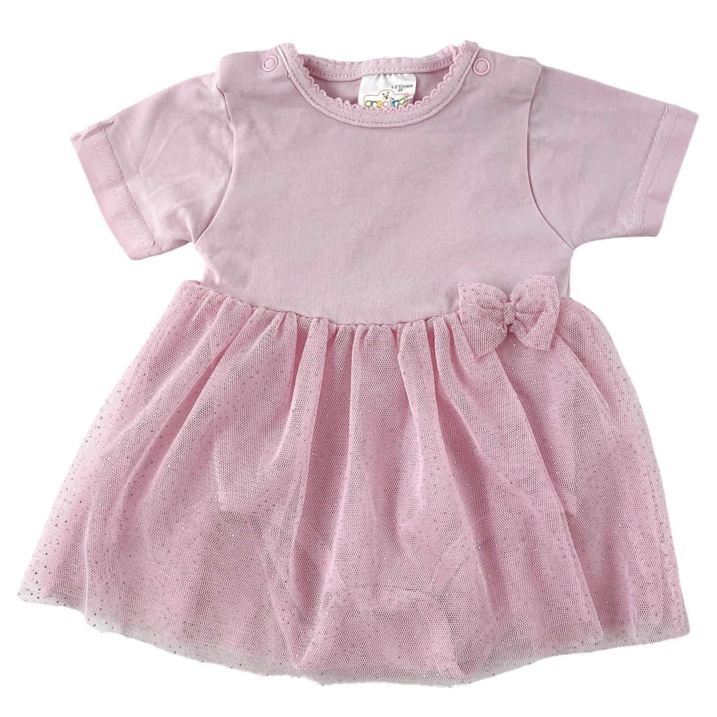 Body-Kleidchen, Gr. 56, kurzarm, Rosa