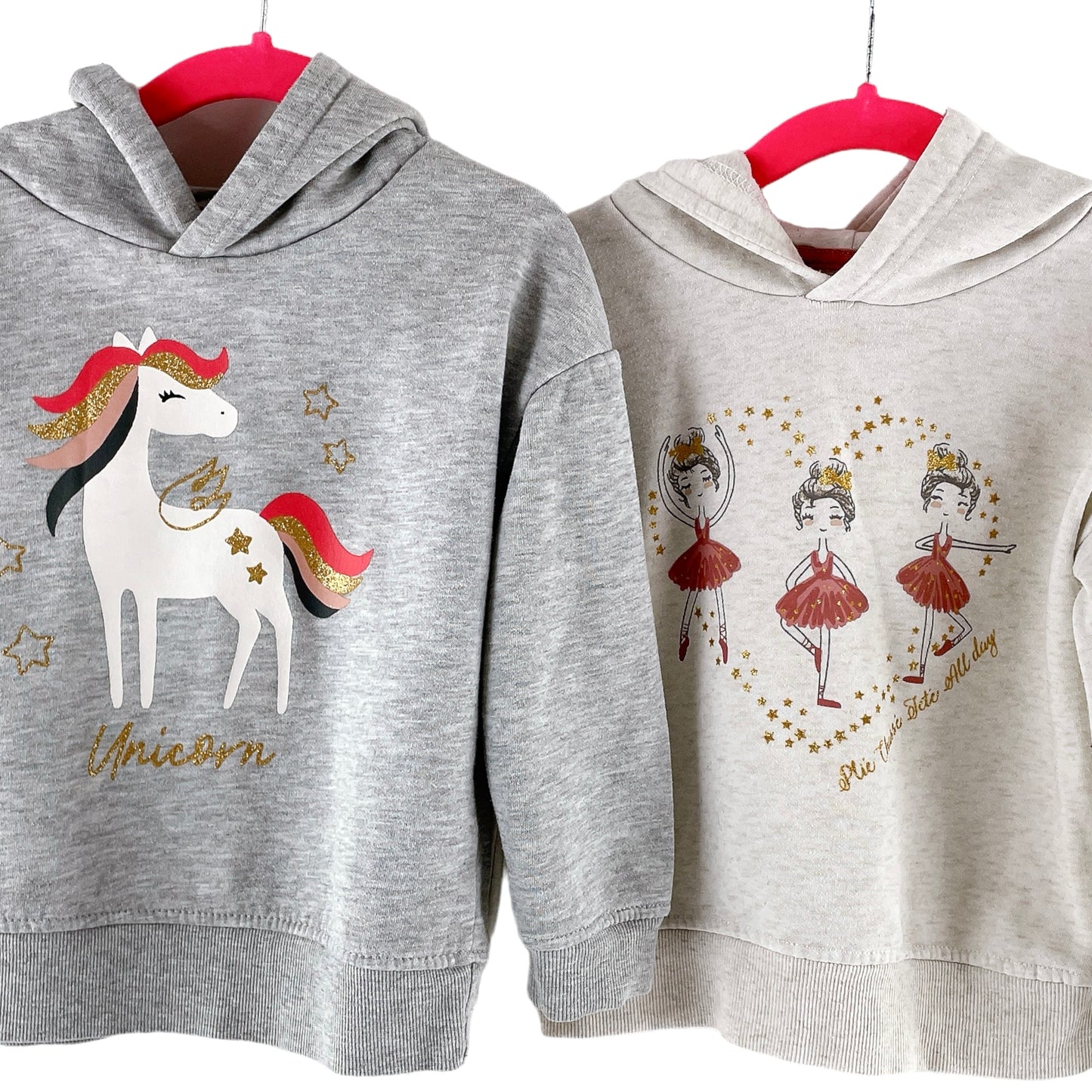2 x Kapuzenpullover, Gr. 104