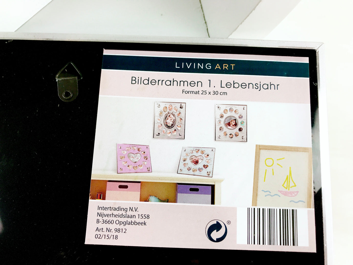 Bilderrahmen "Mein erstes Jahr", Silber, Geschenkidee