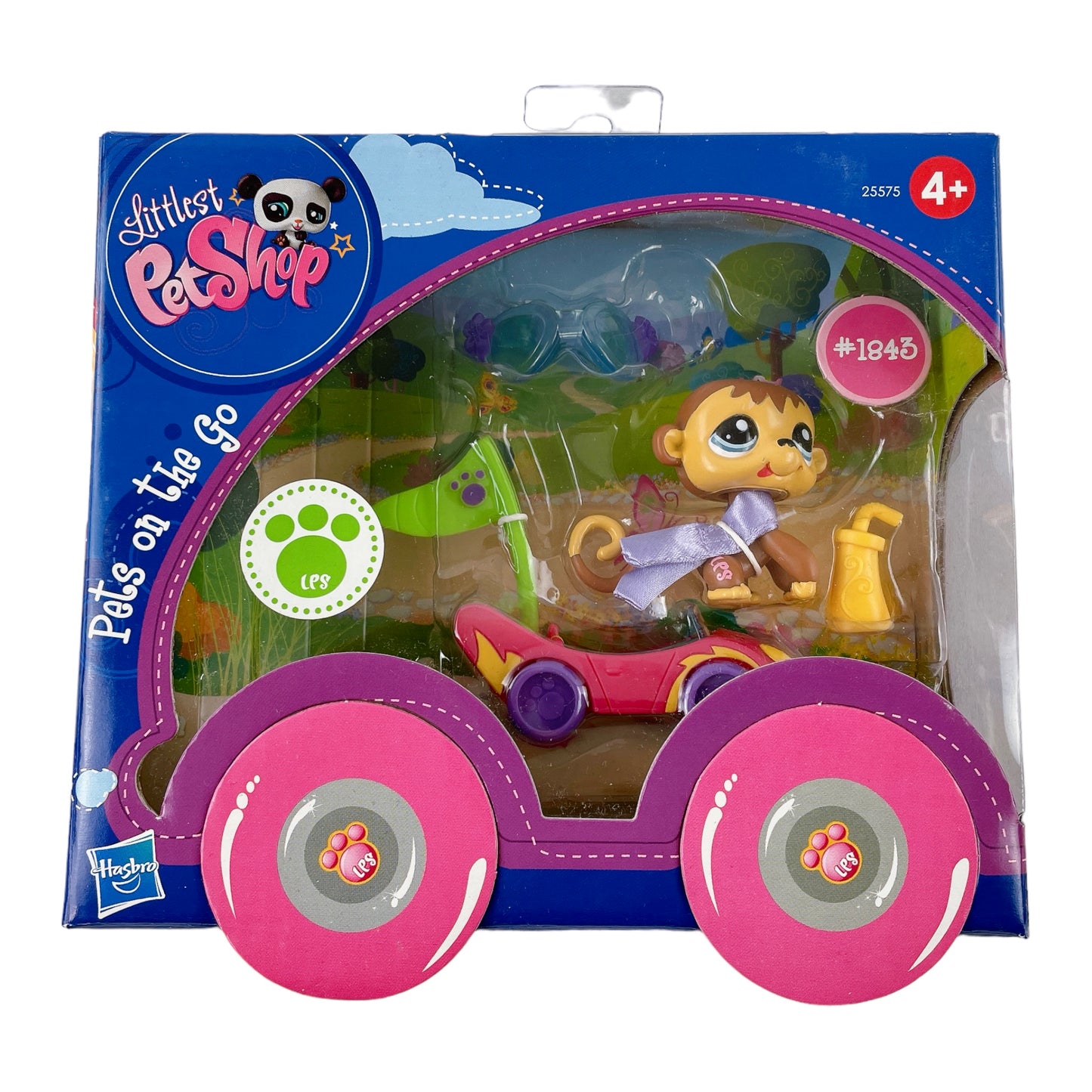 Hasbro Littlest Pet Shop, Äffchen, Pets On the Go