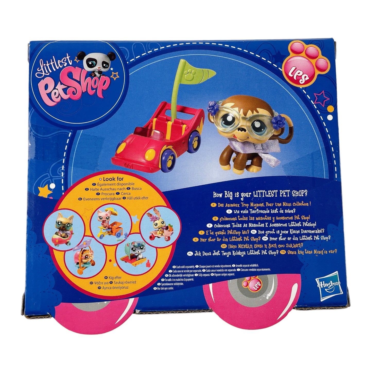 Hasbro Littlest Pet Shop, Äffchen, Pets On the Go