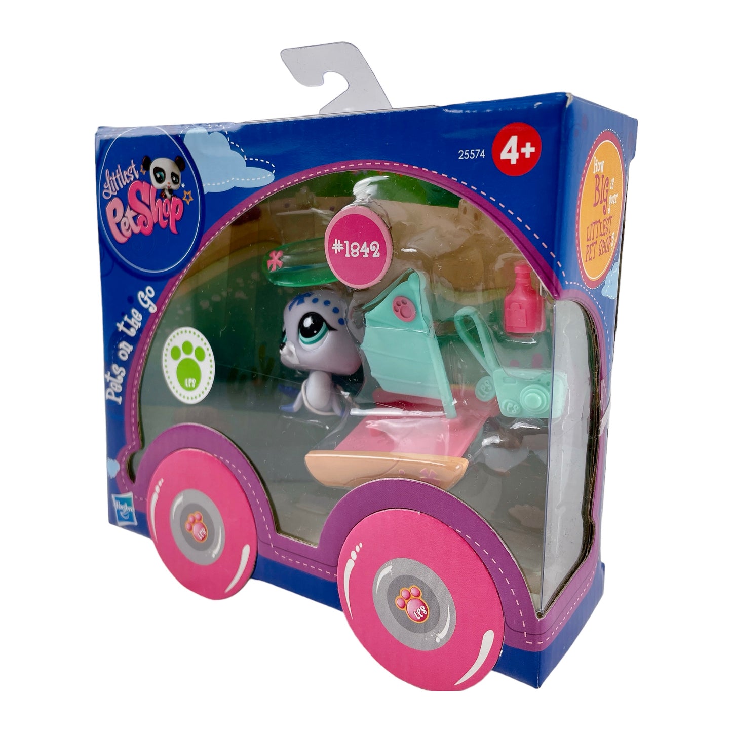 Hasbro Littlest Pet Shop, Robbe, Pets On the Go