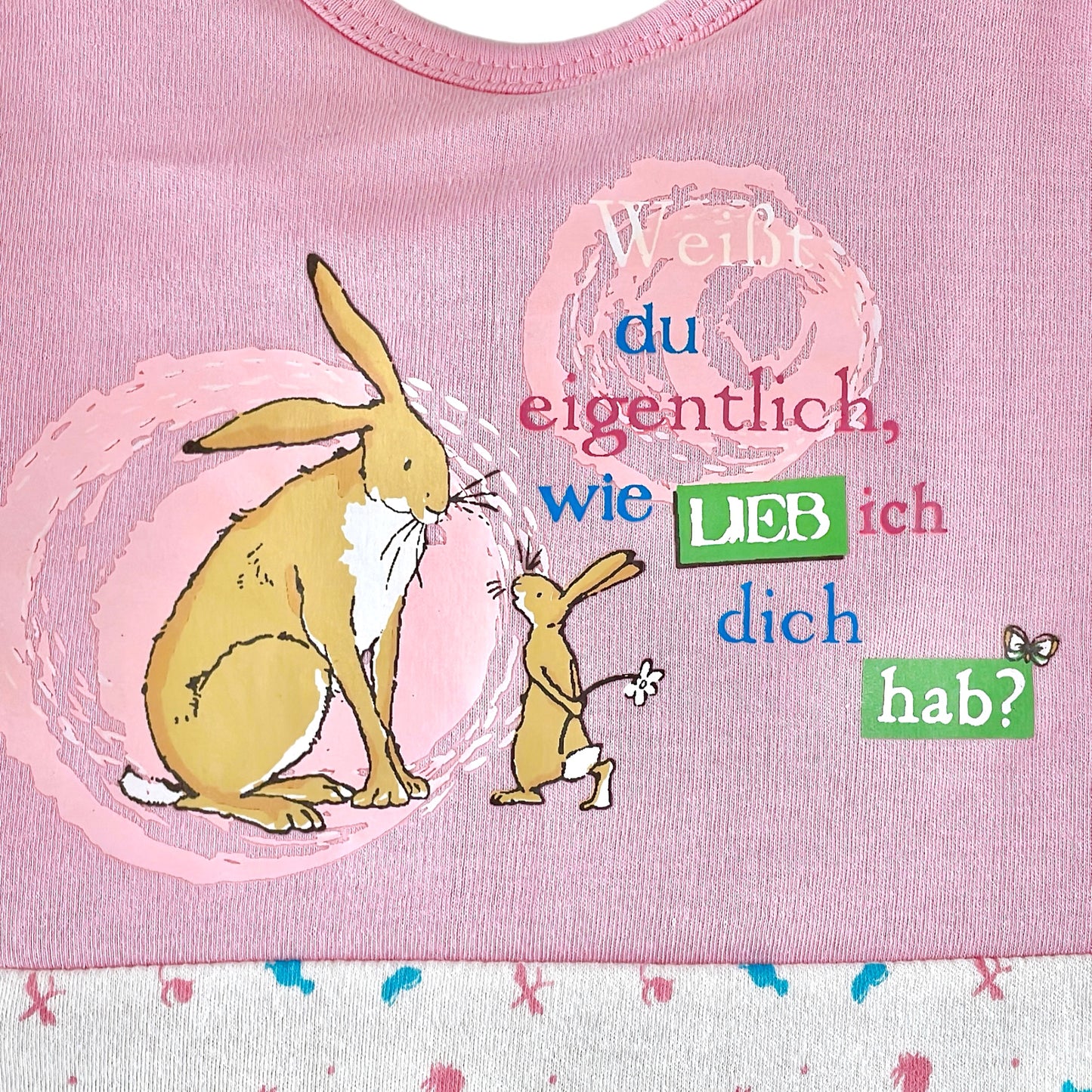 Schlafsack, Weißt du eigentlich wie lieb ich dich hab?, Gr. 90, Rosa