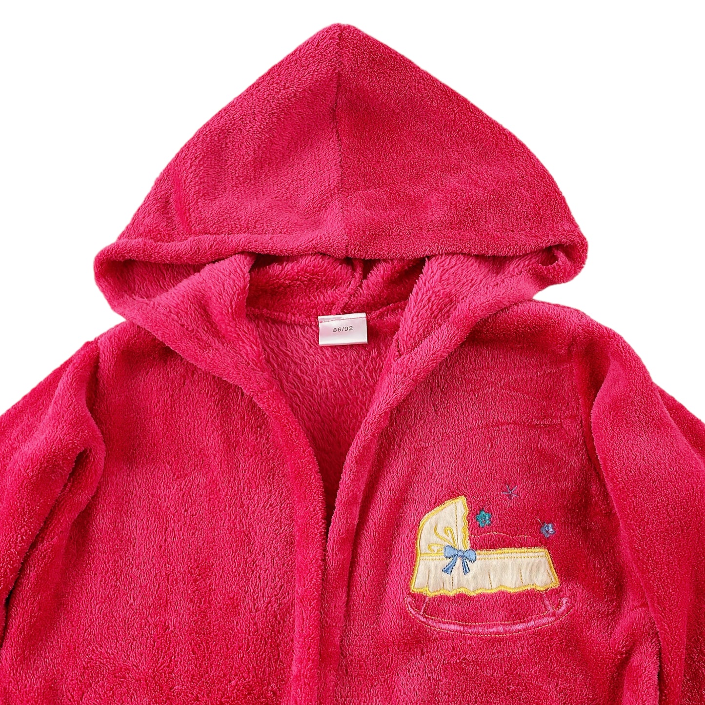 Kuscheliger Bademantel, Rosa