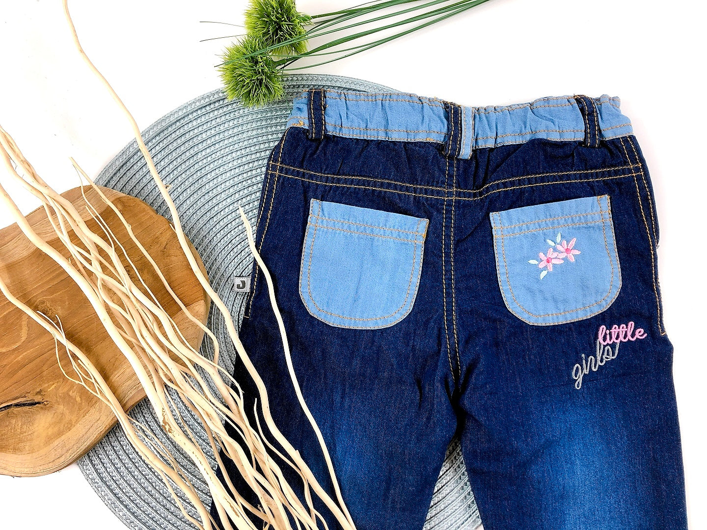 Jacky Baby Jeanshose, Eule, Gr. 92