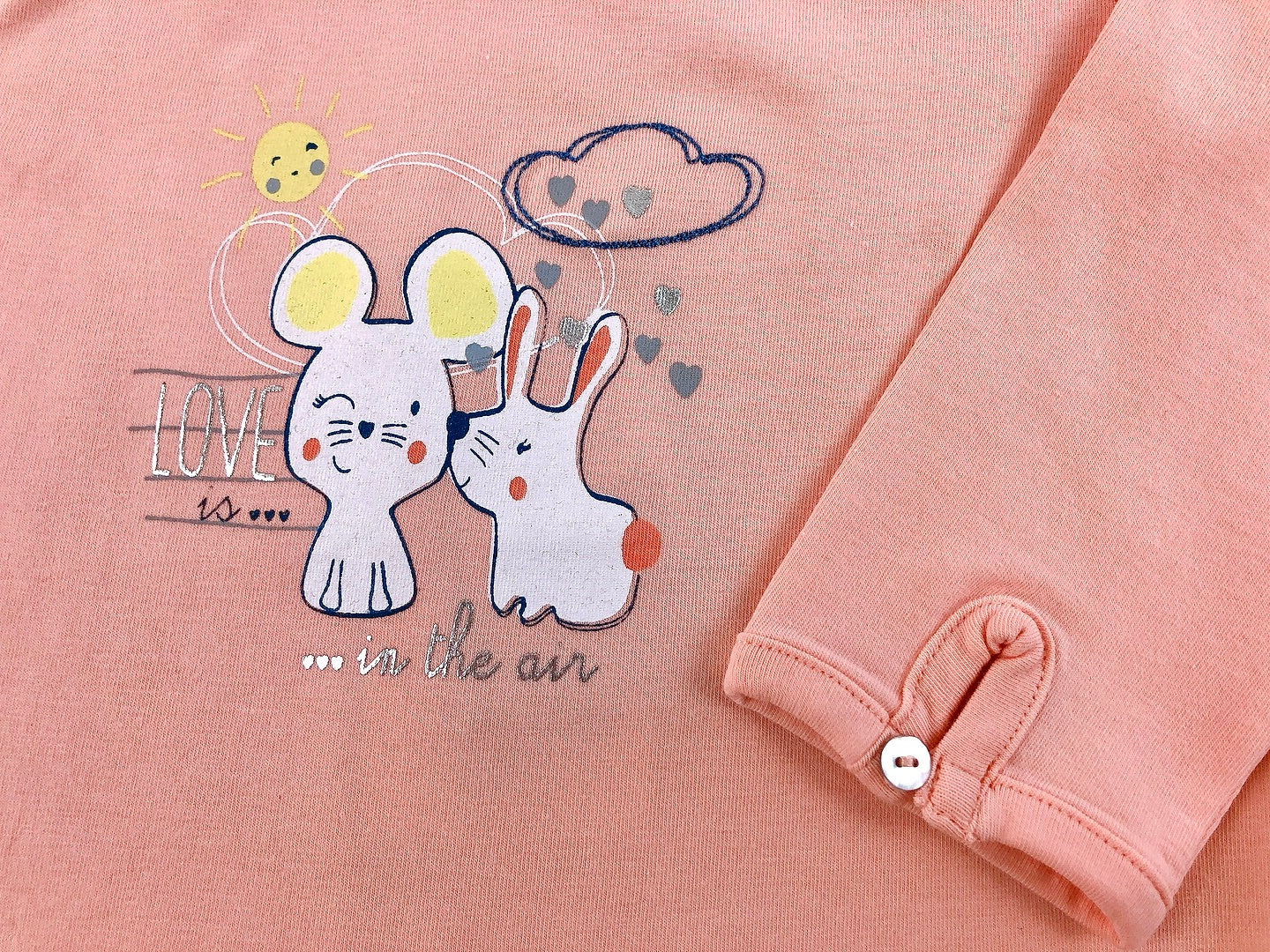 Jacky Baby Langarm-Shirt, Gr. 86, rosa