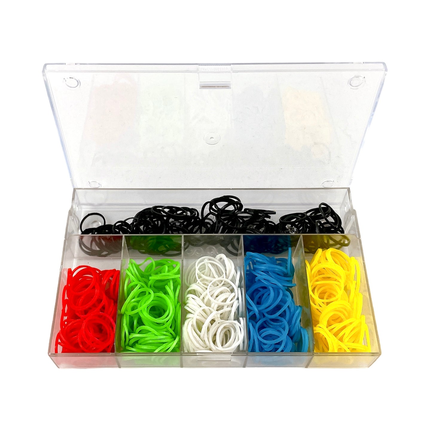 Loom Bänder Set, 6 Farben Armbänder