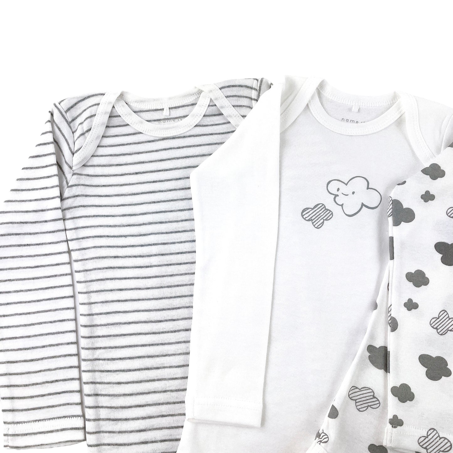 Name it Bodys 3er Set, Wolken