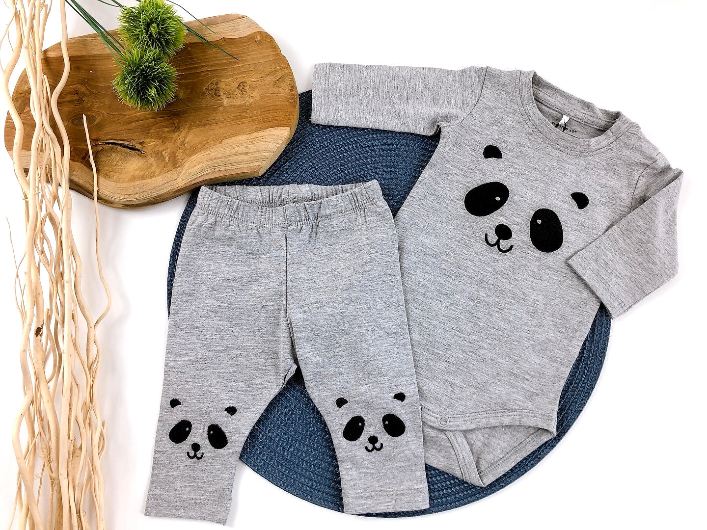 Name it 2er-Set Body + Hose, Grau