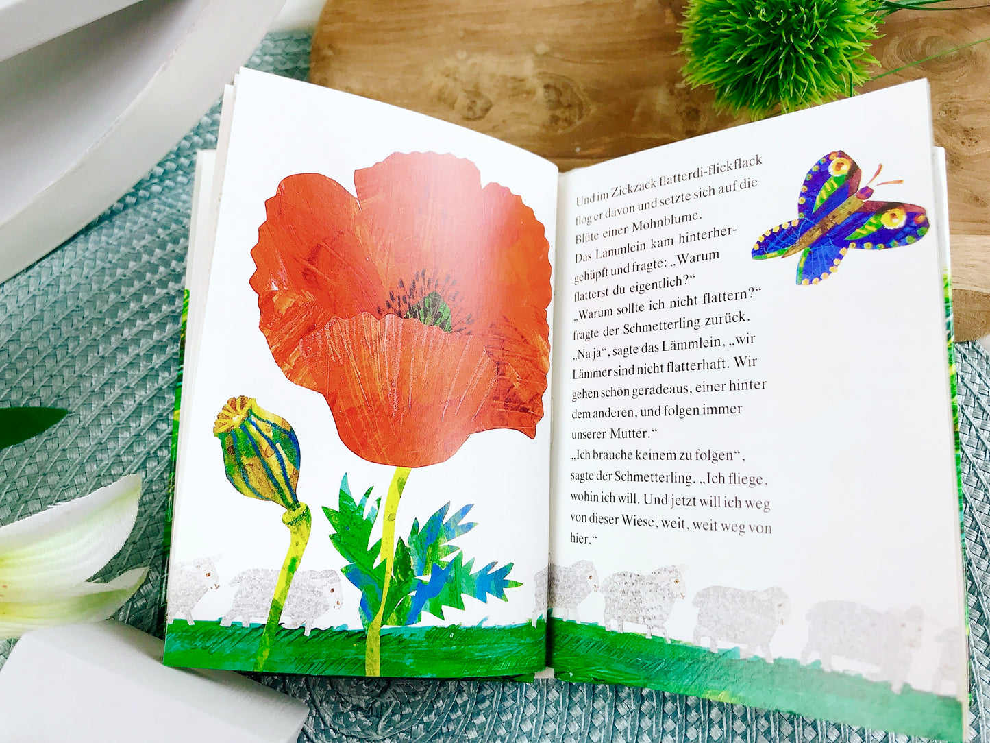 Buch „Das Lämmlein und der Schmetterling"