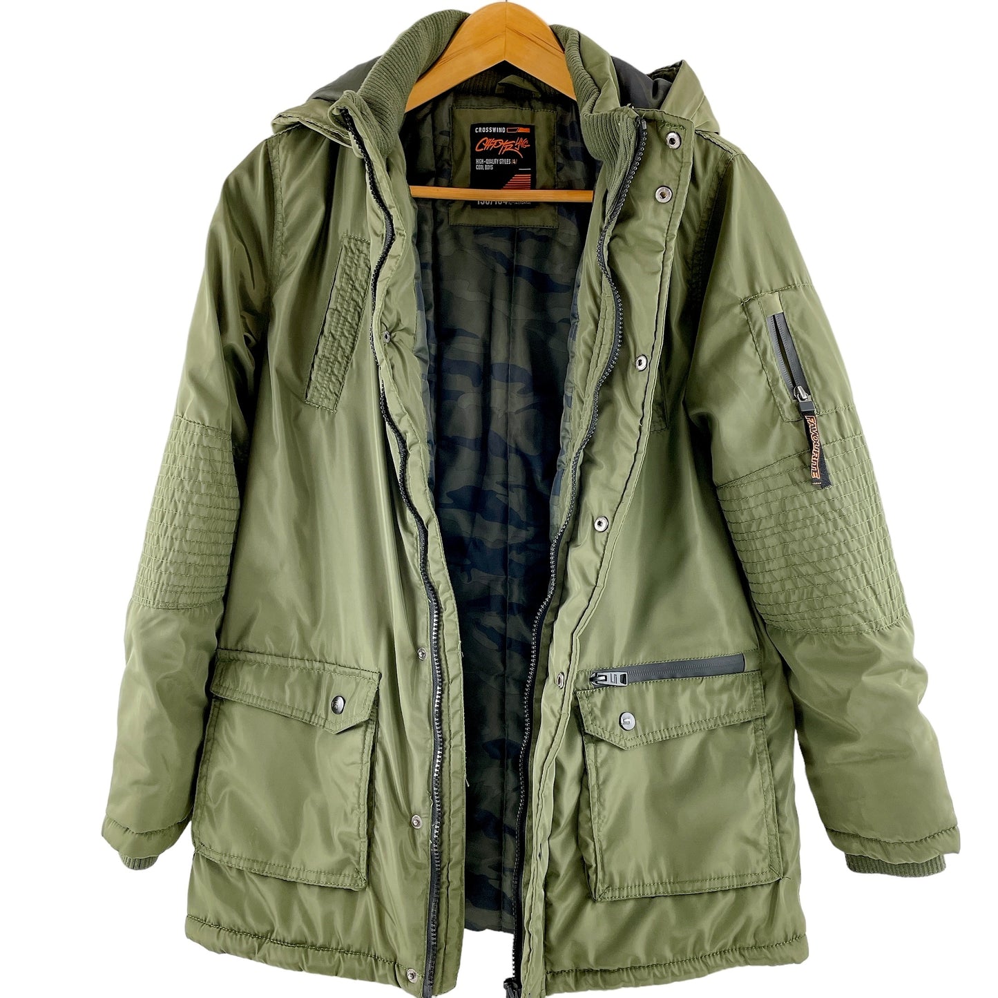 Gefütterte Jacke, Parka, 158/164