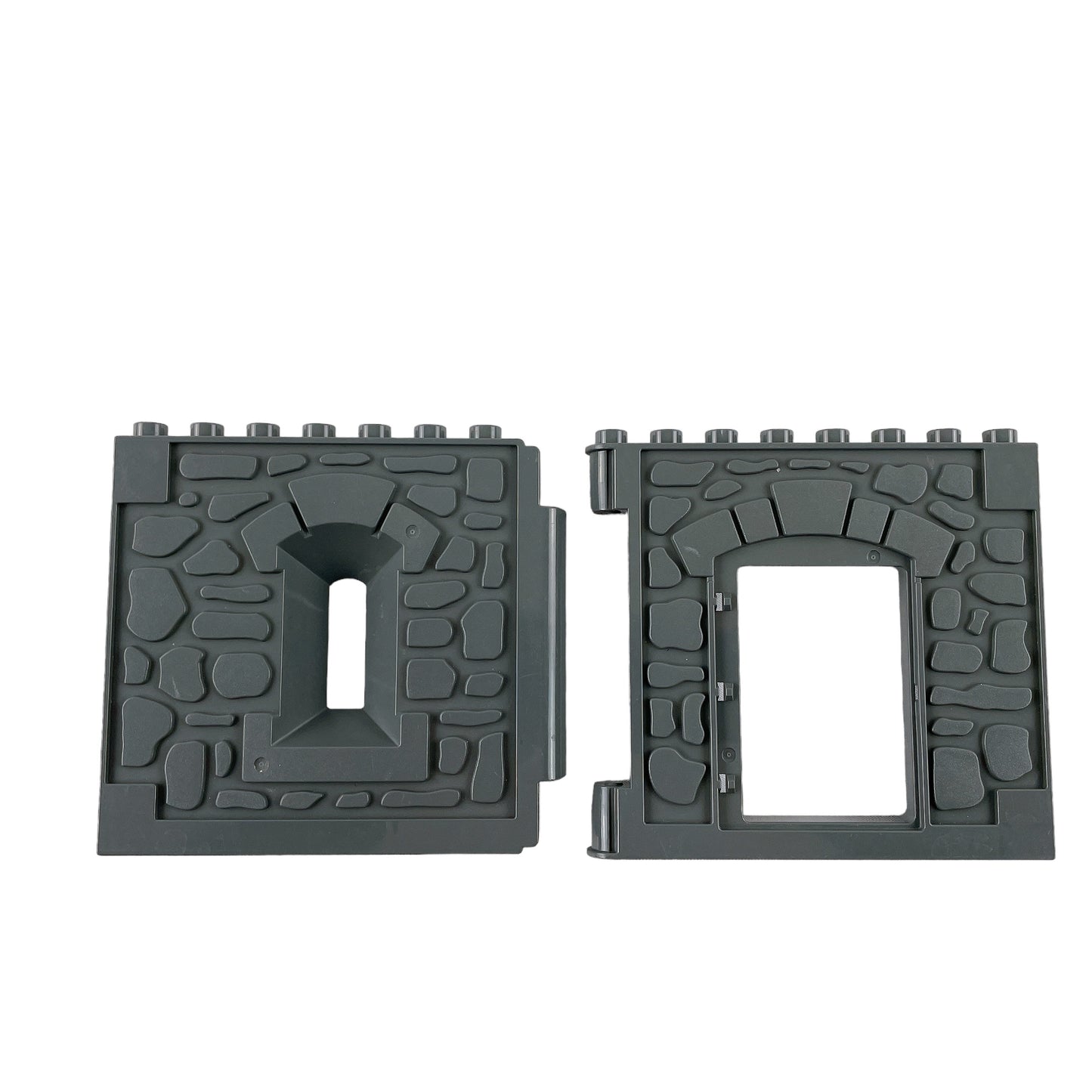 LEGO® Duplo Ersatzteile 51695 + 51697 Steintor und Steinwand mit Fensteröffnung