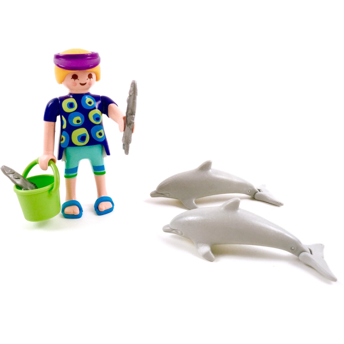 Playmobil 5876 Duo-Pack Pflegerin mit Delfinjungen