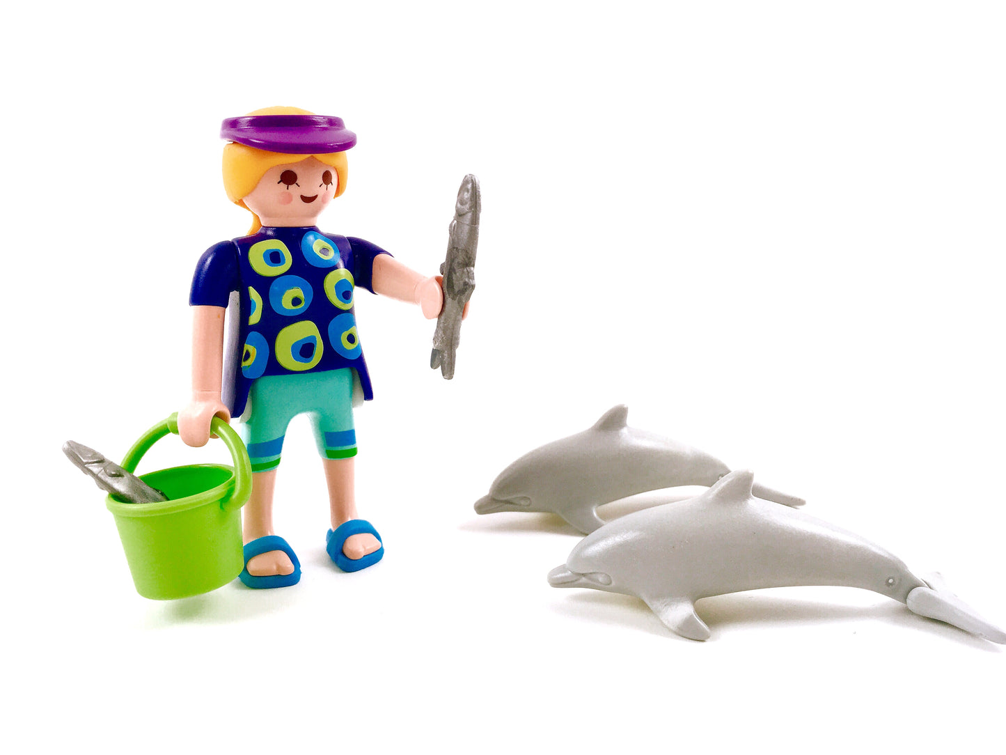Playmobil 5876 Duo-Pack Pflegerin mit Delfinjungen