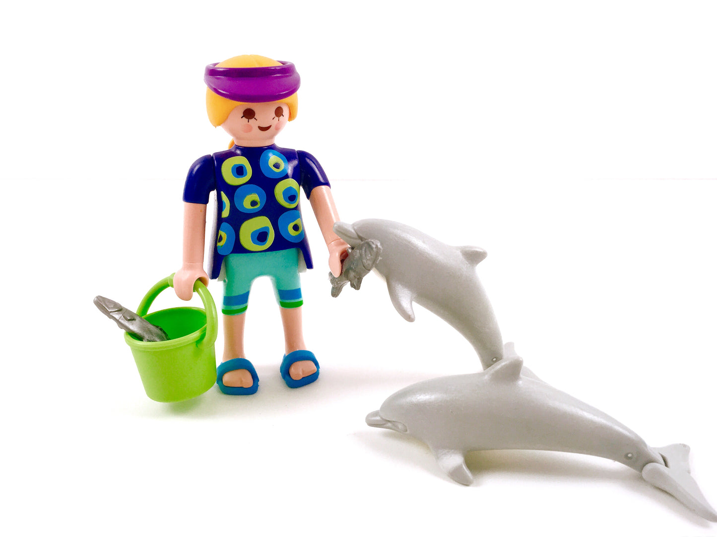 Playmobil 5876 Duo-Pack Pflegerin mit Delfinjungen