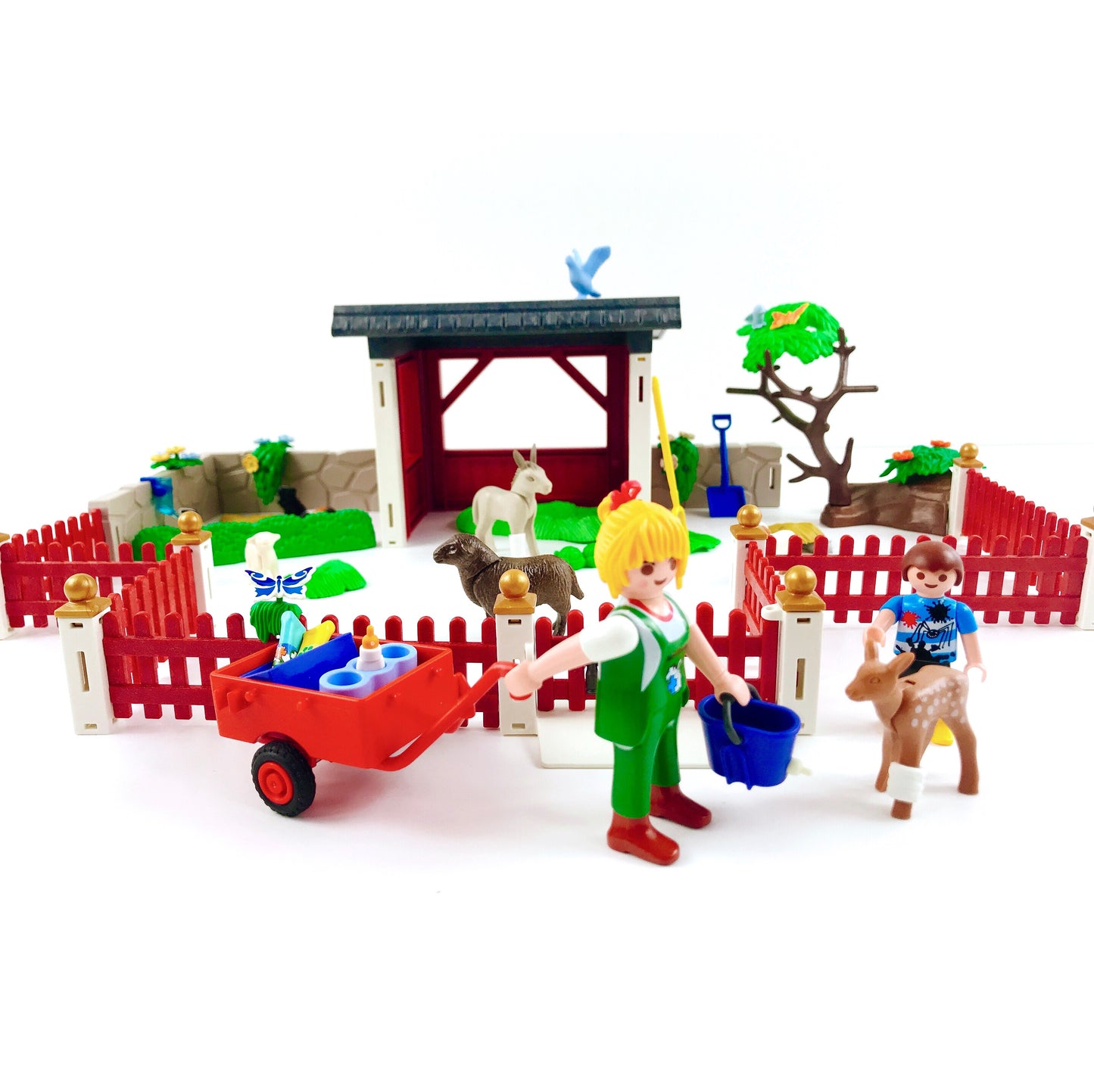 Playmobil 5531 - Tierpflegestation mit Freigehege, vollständig