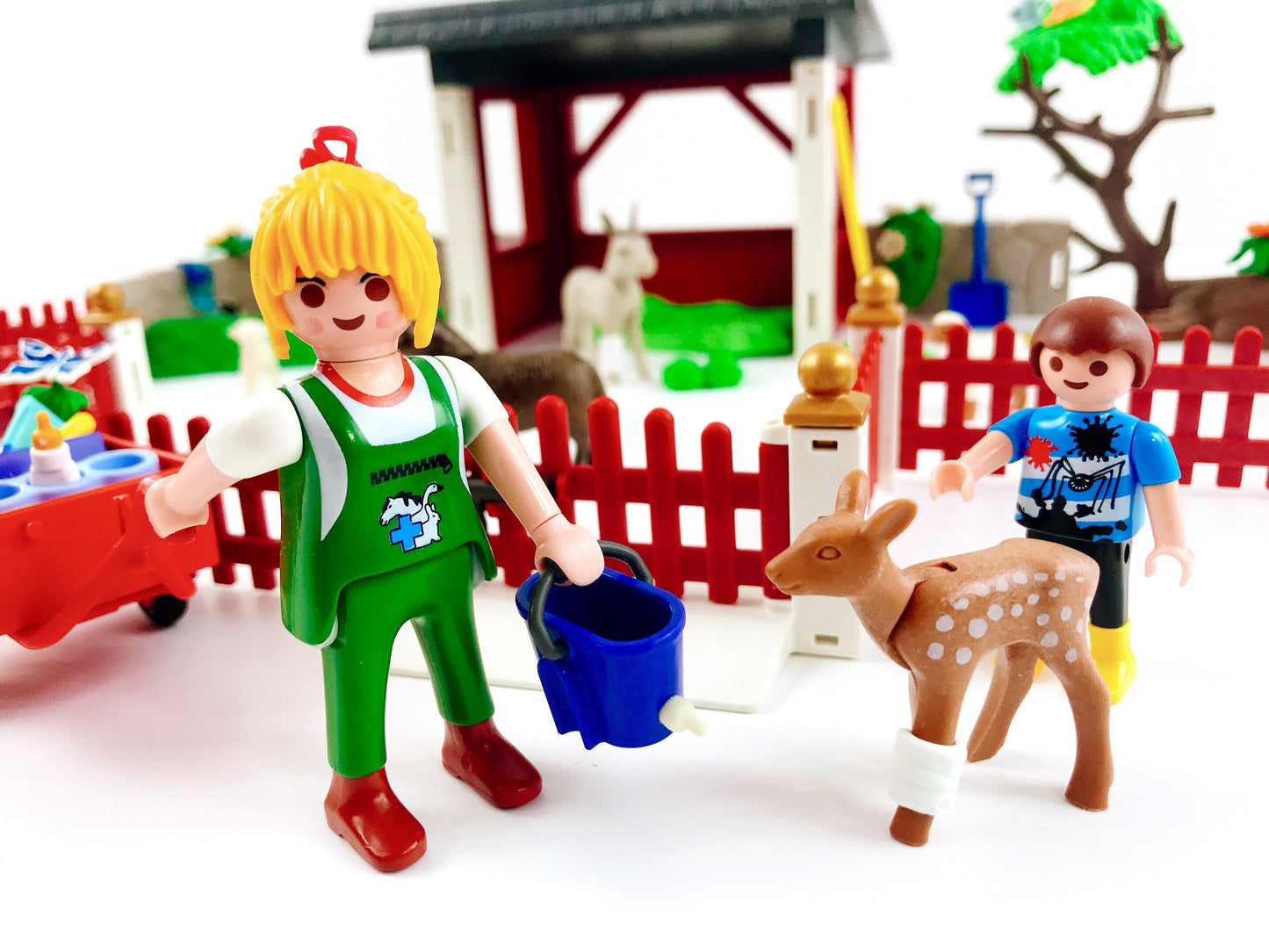 Playmobil 5531 - Tierpflegestation mit Freigehege, vollständig