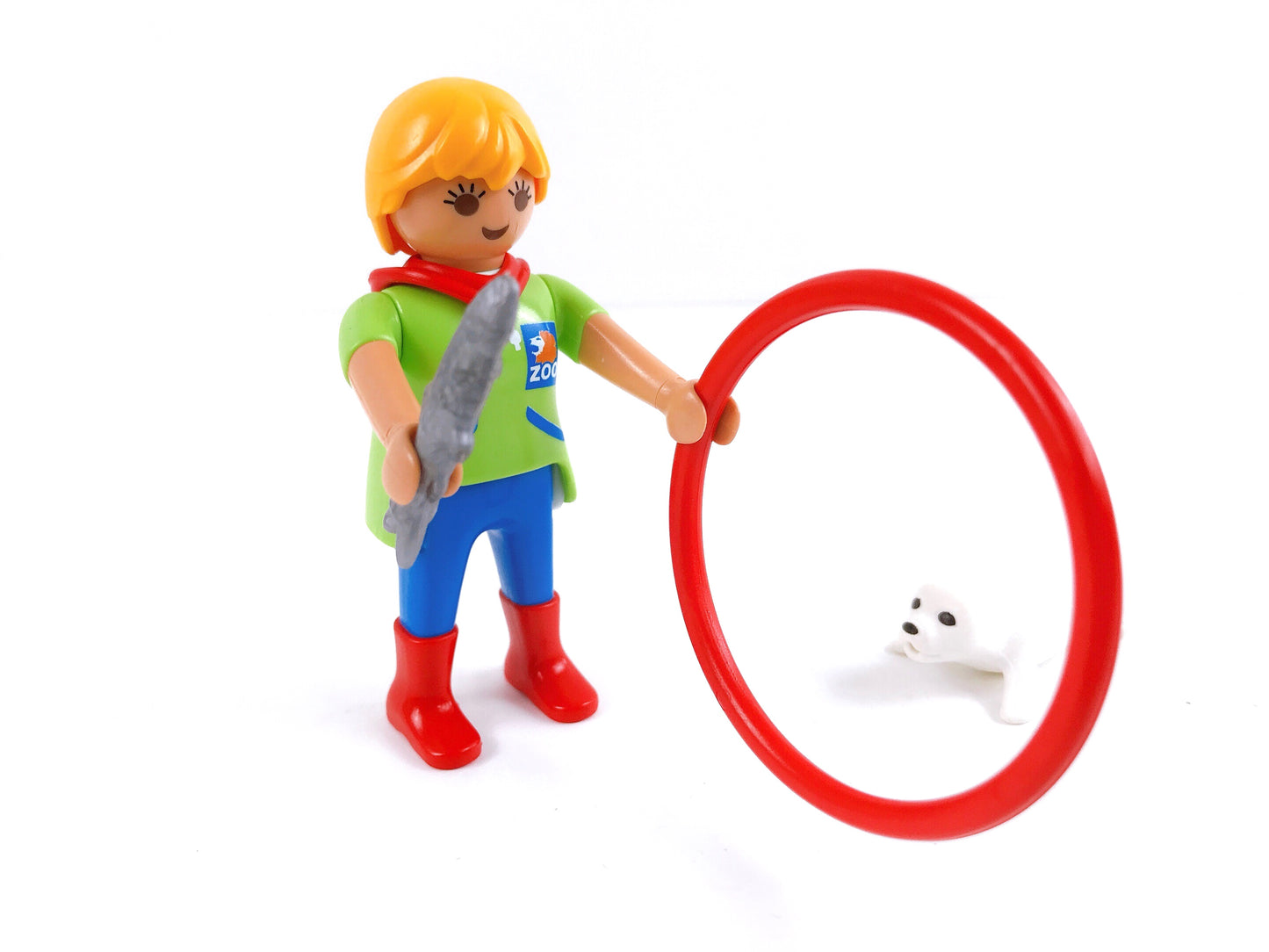Playmobil Tierpflegerin mit Robbenbaby