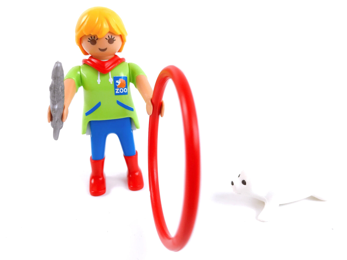 Playmobil Tierpflegerin mit Robbenbaby