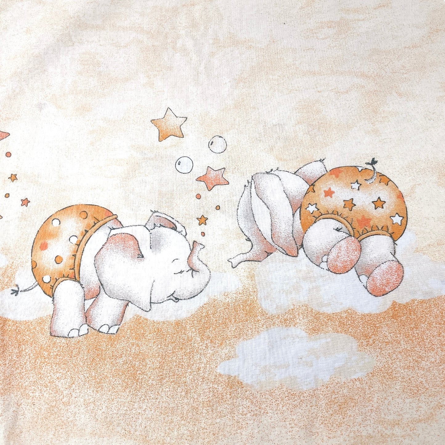 Kindersteppbett 80x80 cm mit zwei Bezügen