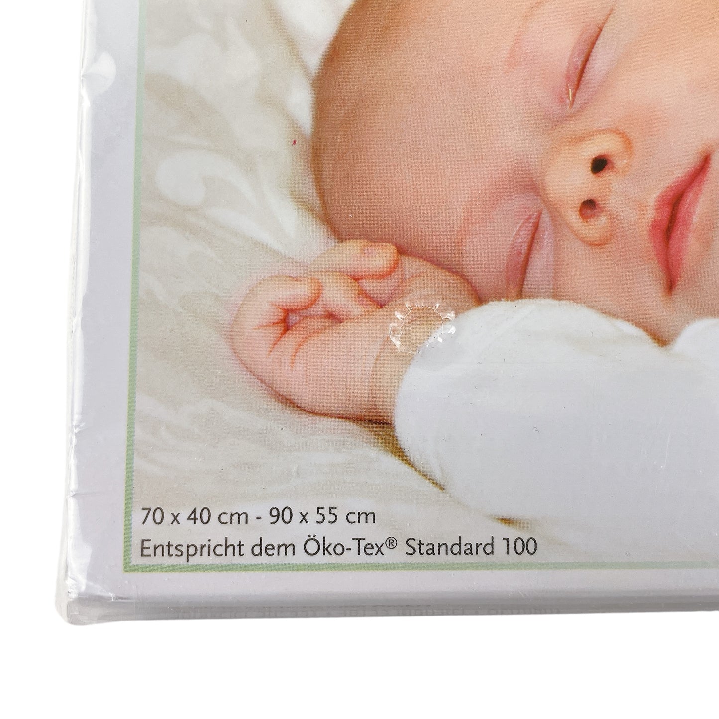 Spannbettuch für Wiegen, Kinderwagen, 70x40 bis 90x55 cm