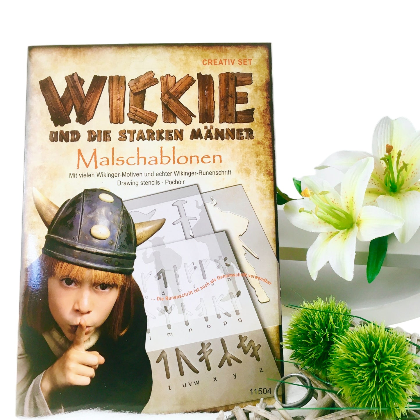 Cartronic Wickie und die starken Männer Malschablonen, 11504