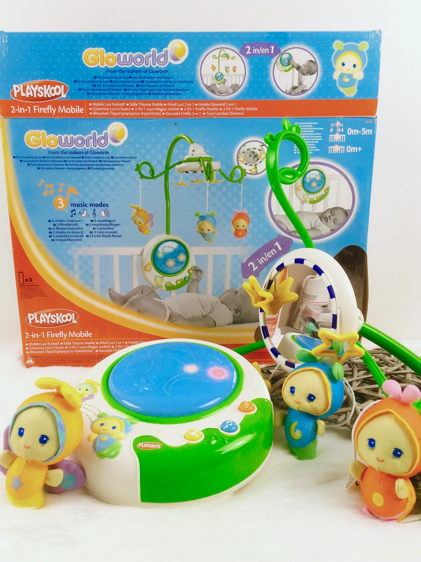 Hasbro Music Mobile Glühwürmchen, Licht und Sound