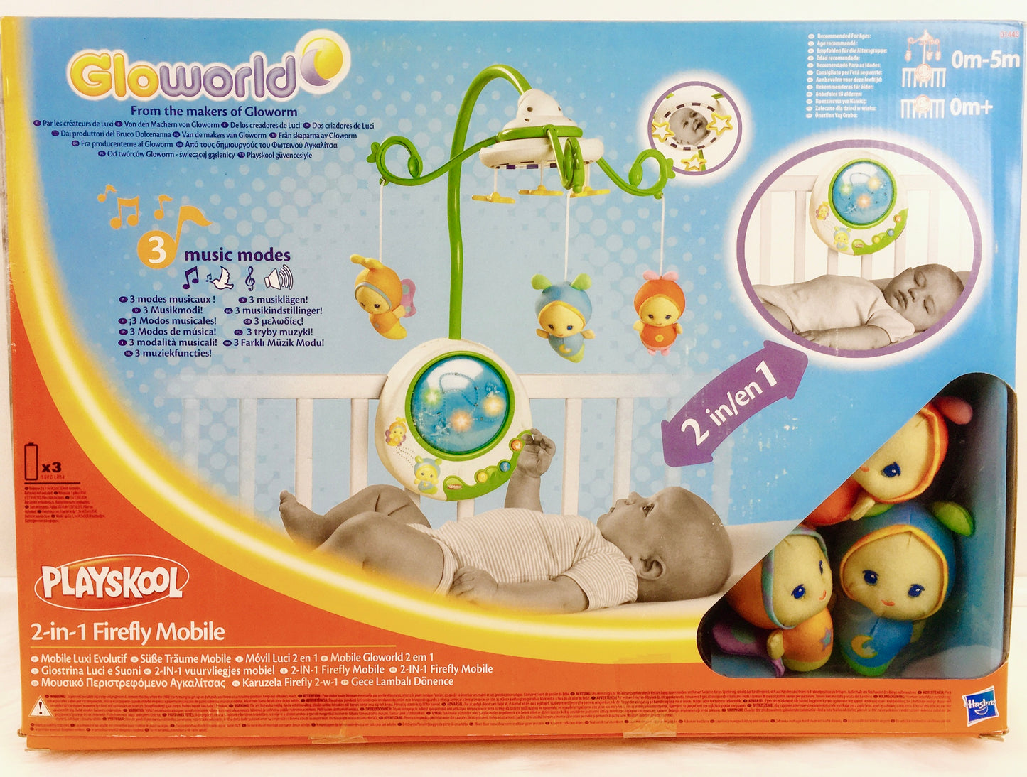 Hasbro Music Mobile Glühwürmchen, Licht und Sound