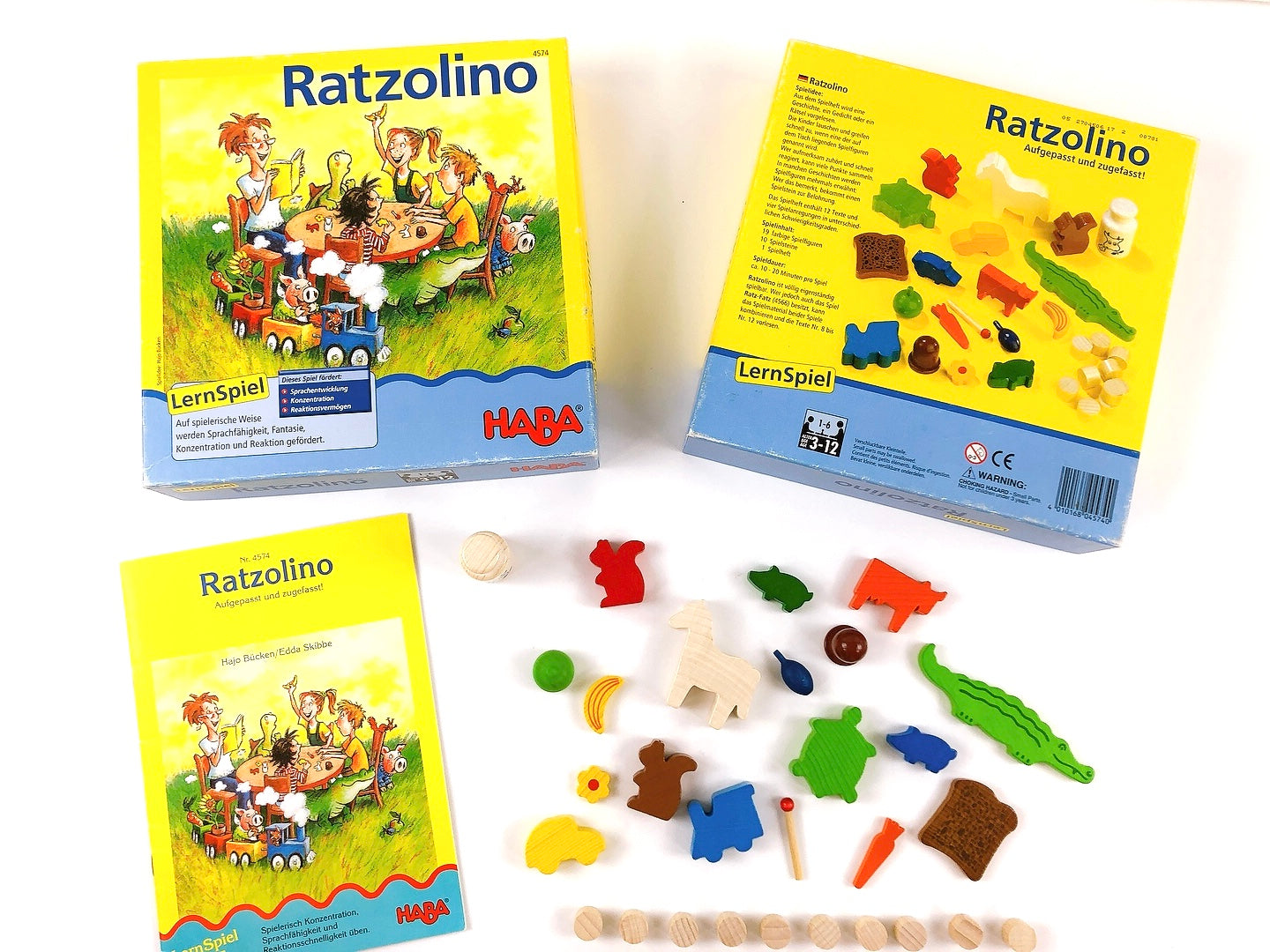 Haba Ratzolino, Lernspiel