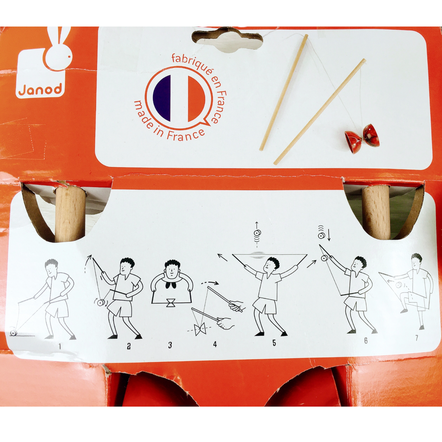 Janod Diabolo Junior, rot