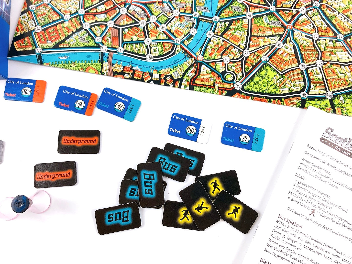 Ravensburger Scotland Yard, Mitbringspiel