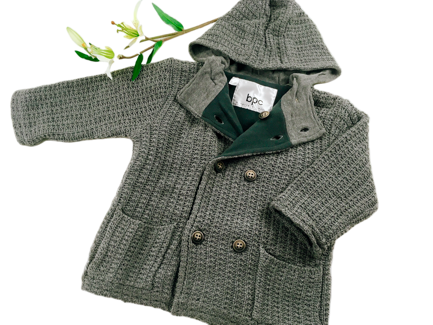 Kuschelige Strickjacke, Größe 92/98, neu