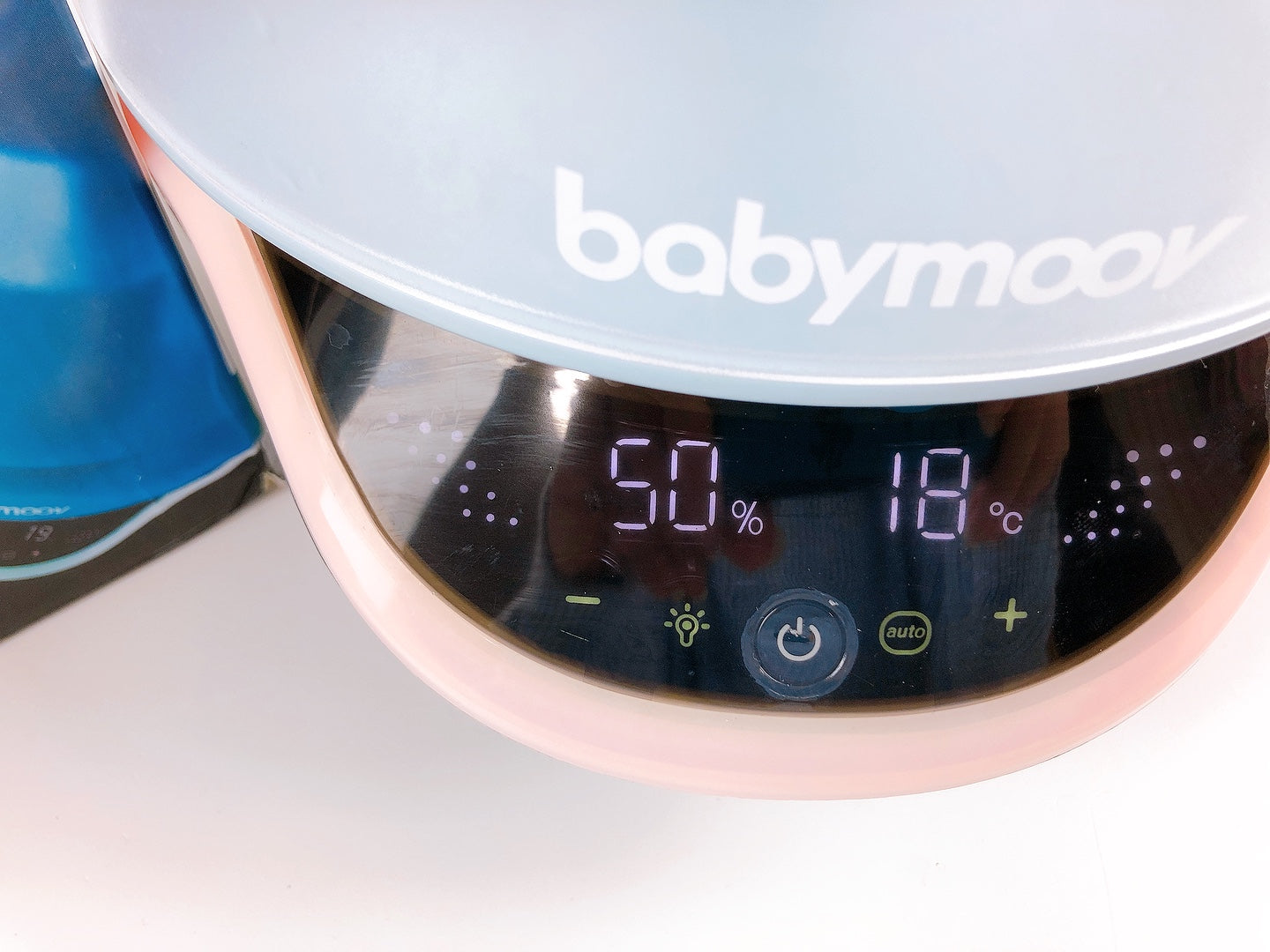 Babymoov Luftbefeuchter Hygro+, Babyluftbefeuchter, Nachtlicht
