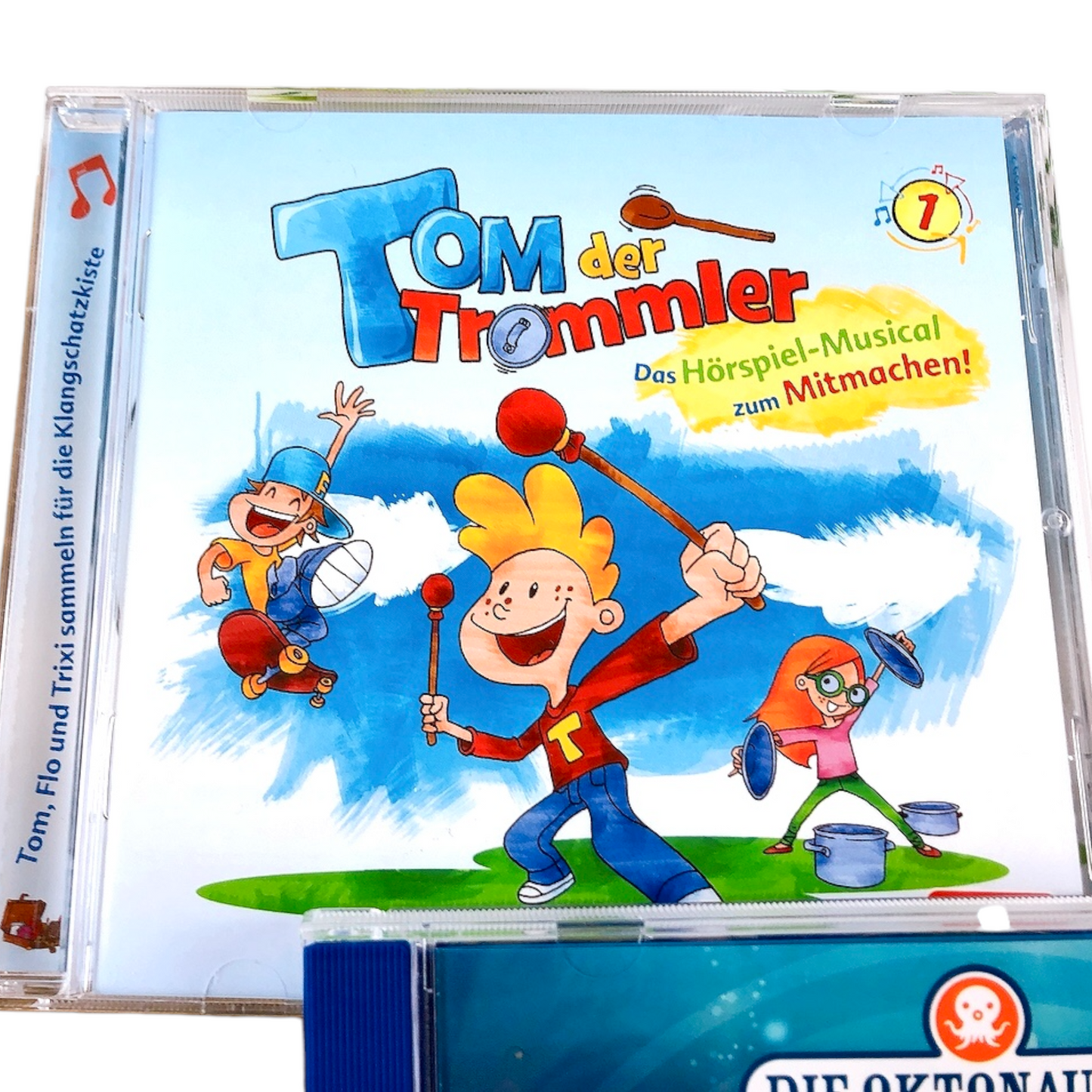 Hörspiele 4 CDs, Bob der Baumeister, Oktonauten, Dora, Tom der Trommler