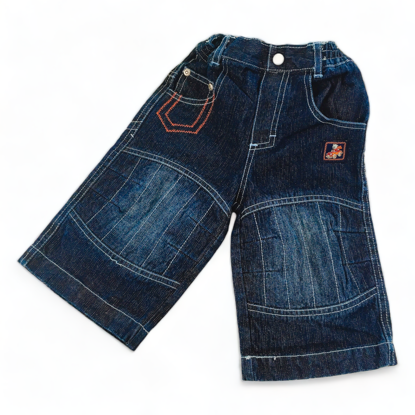 Jeanshose, Motiv Kleiner Bär, Gummizug