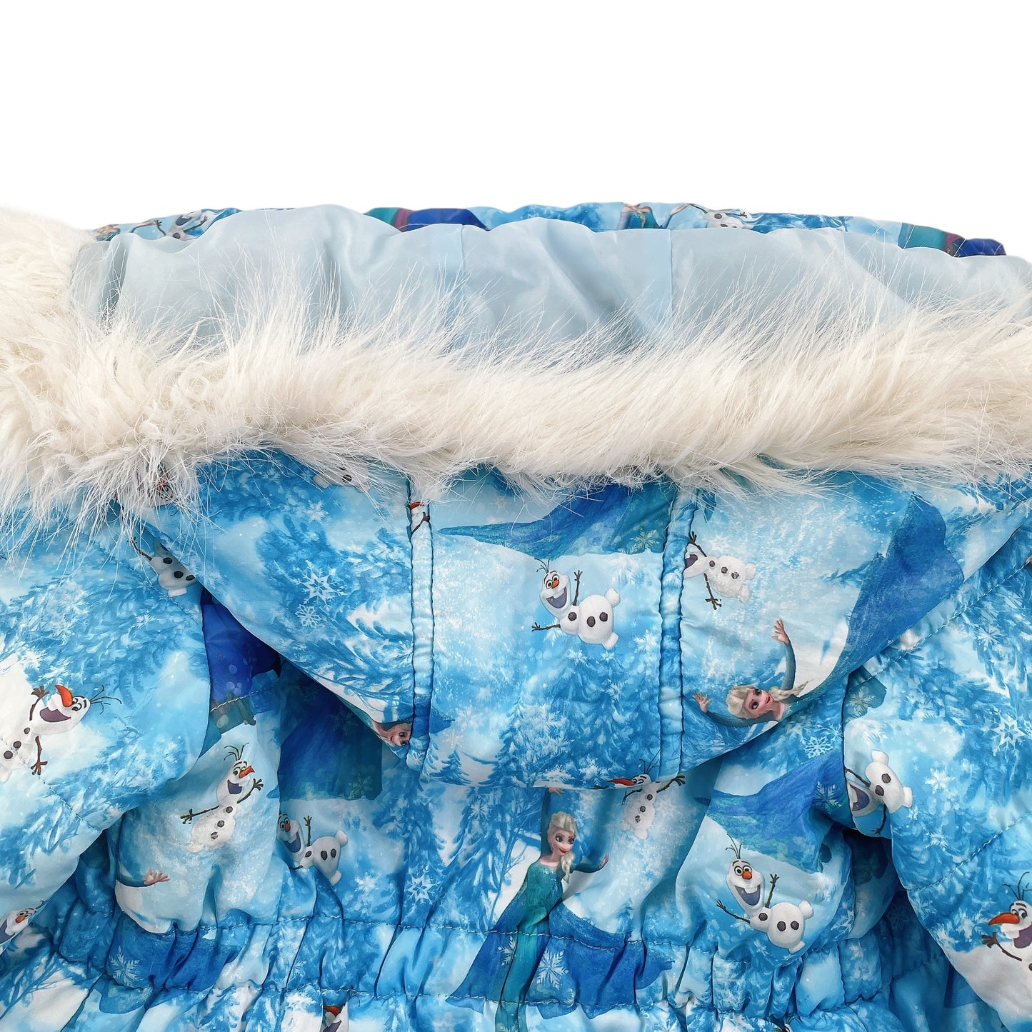 H&M Jacke gefüttert, Eiskönigin, Gr. 98, Kapuze