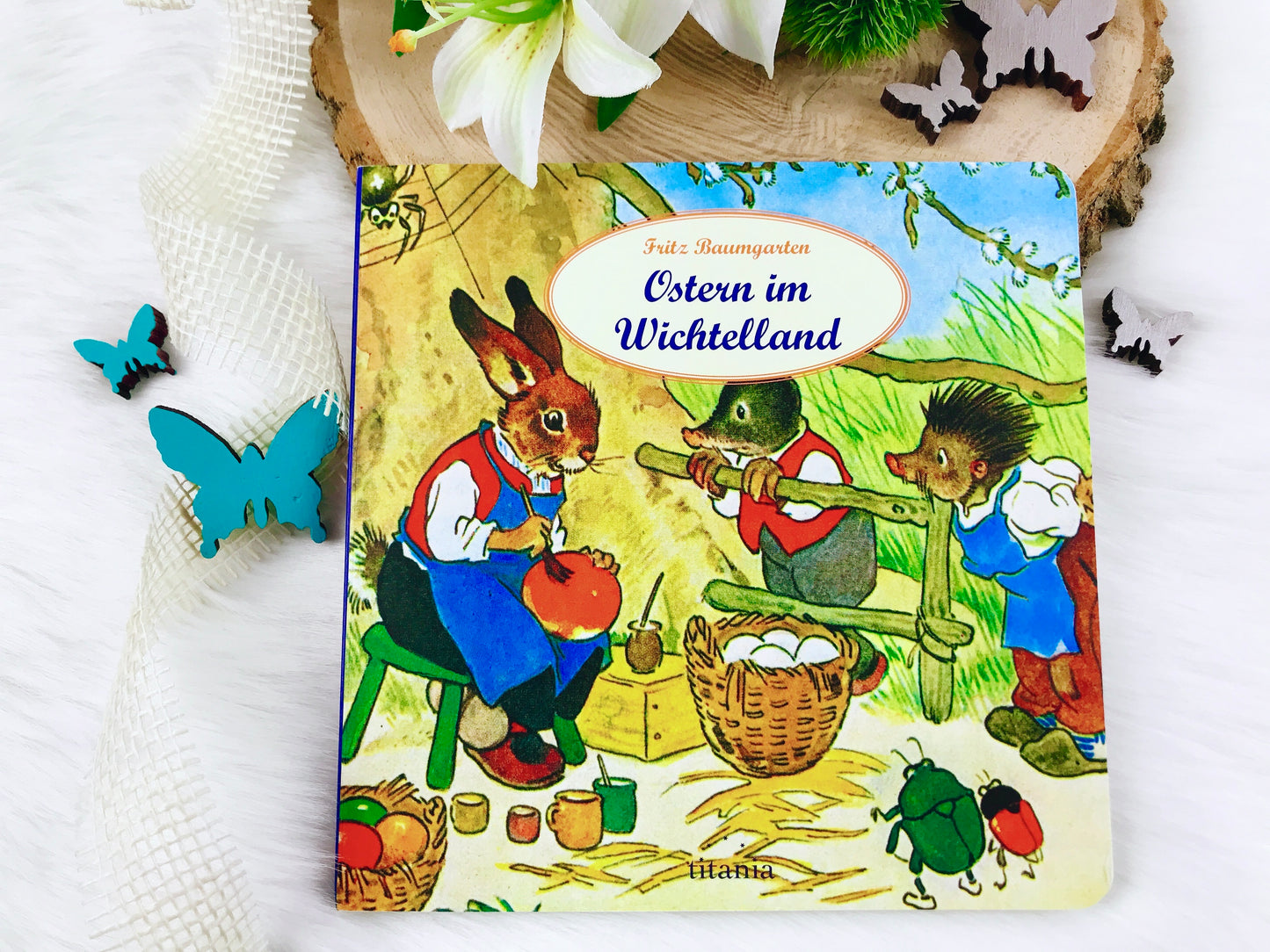 Buch: Ostern im Wichtelwald, Osterbuch, Bilderbuch