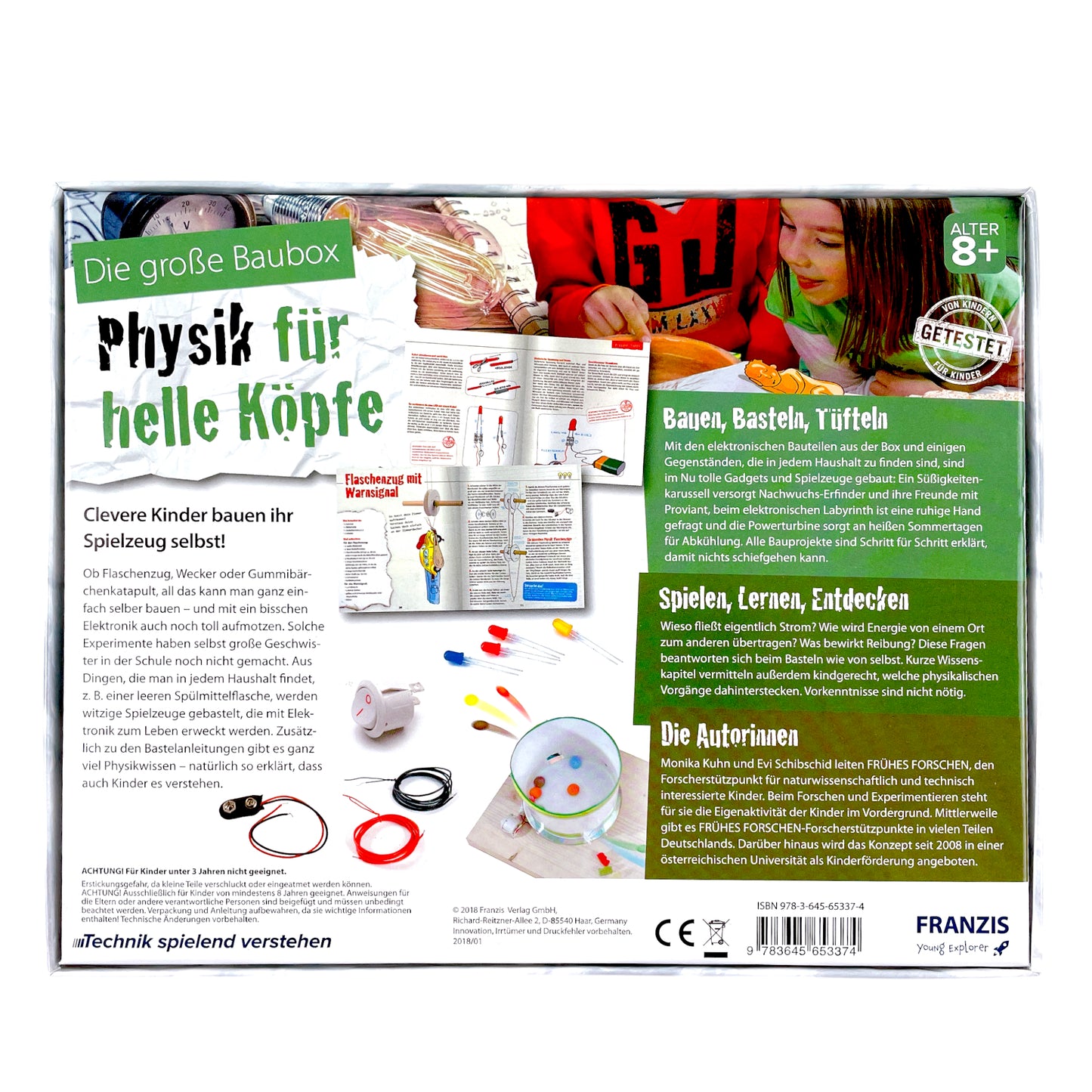 Physik für helle Köpfe, Buch mit Zubehör