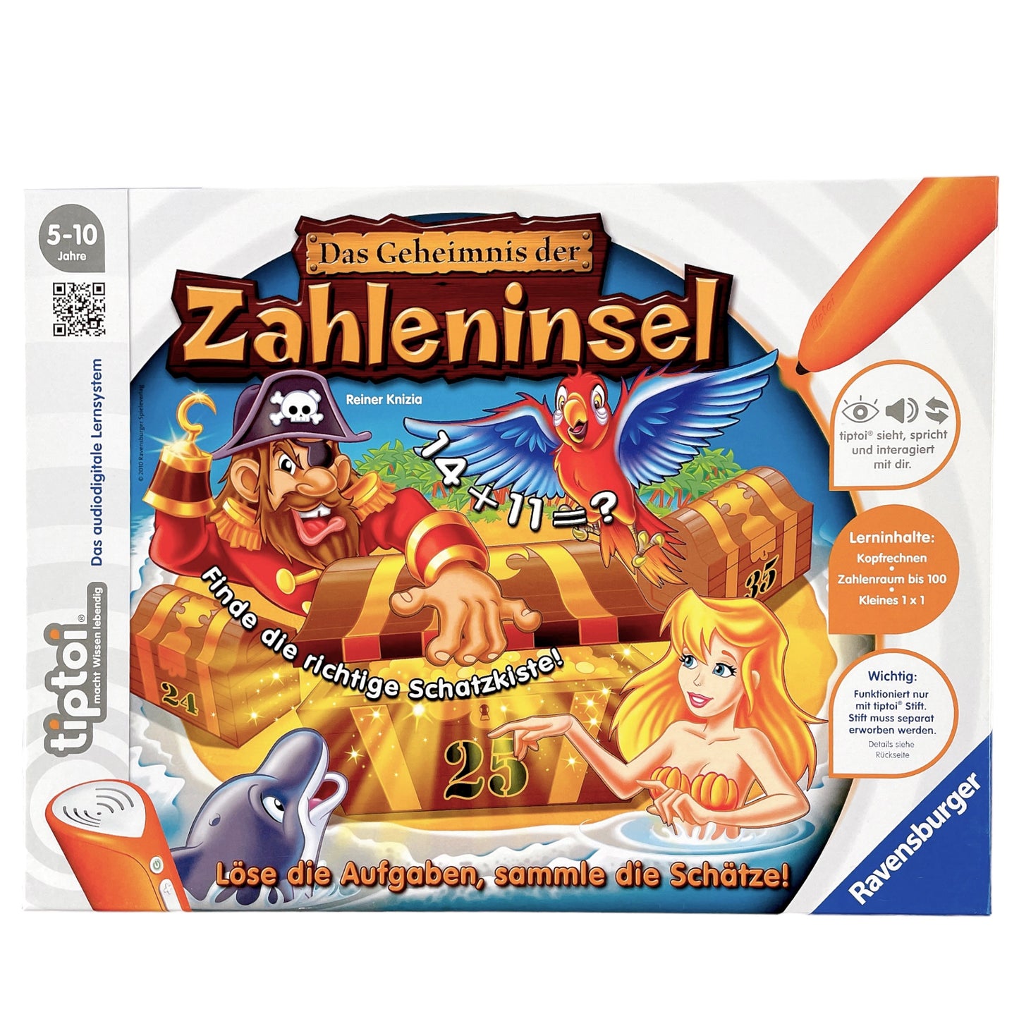 Ravensburger tiptoi Das Geheimnis der Zahleninsel