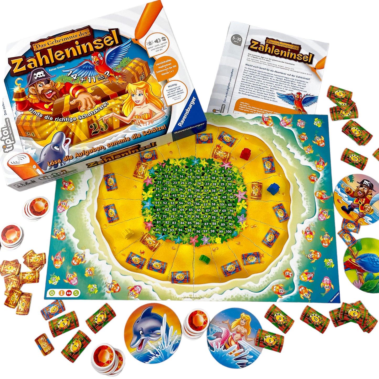 Ravensburger tiptoi Das Geheimnis der Zahleninsel