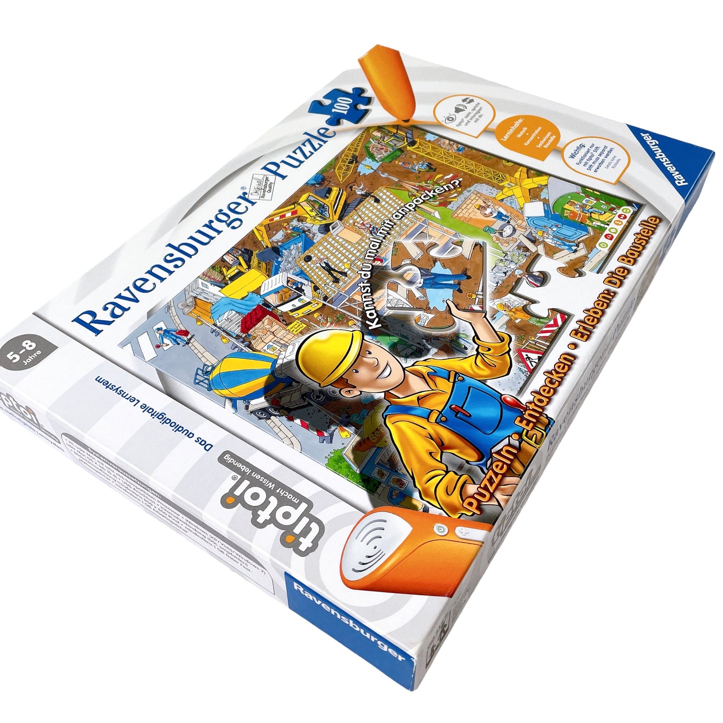Ravensburger tiptoi Puzzle Die Baustelle