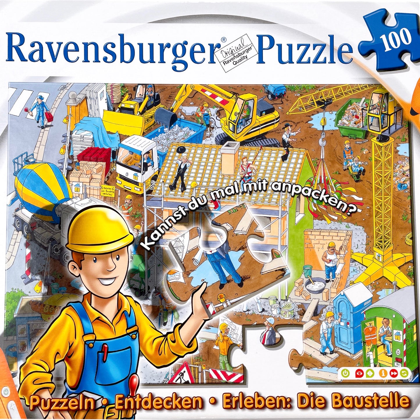 Ravensburger tiptoi Puzzle Die Baustelle