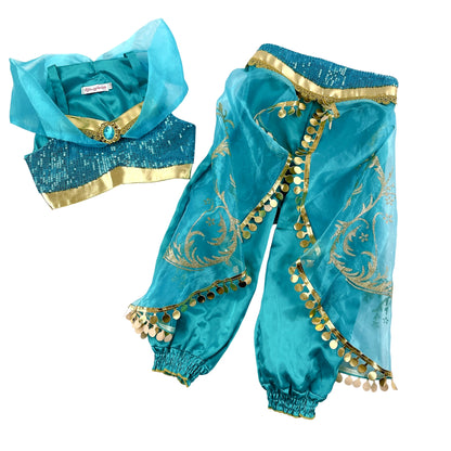 Kostüm Fasching Jasmin Bauchtanz, Gr. 110