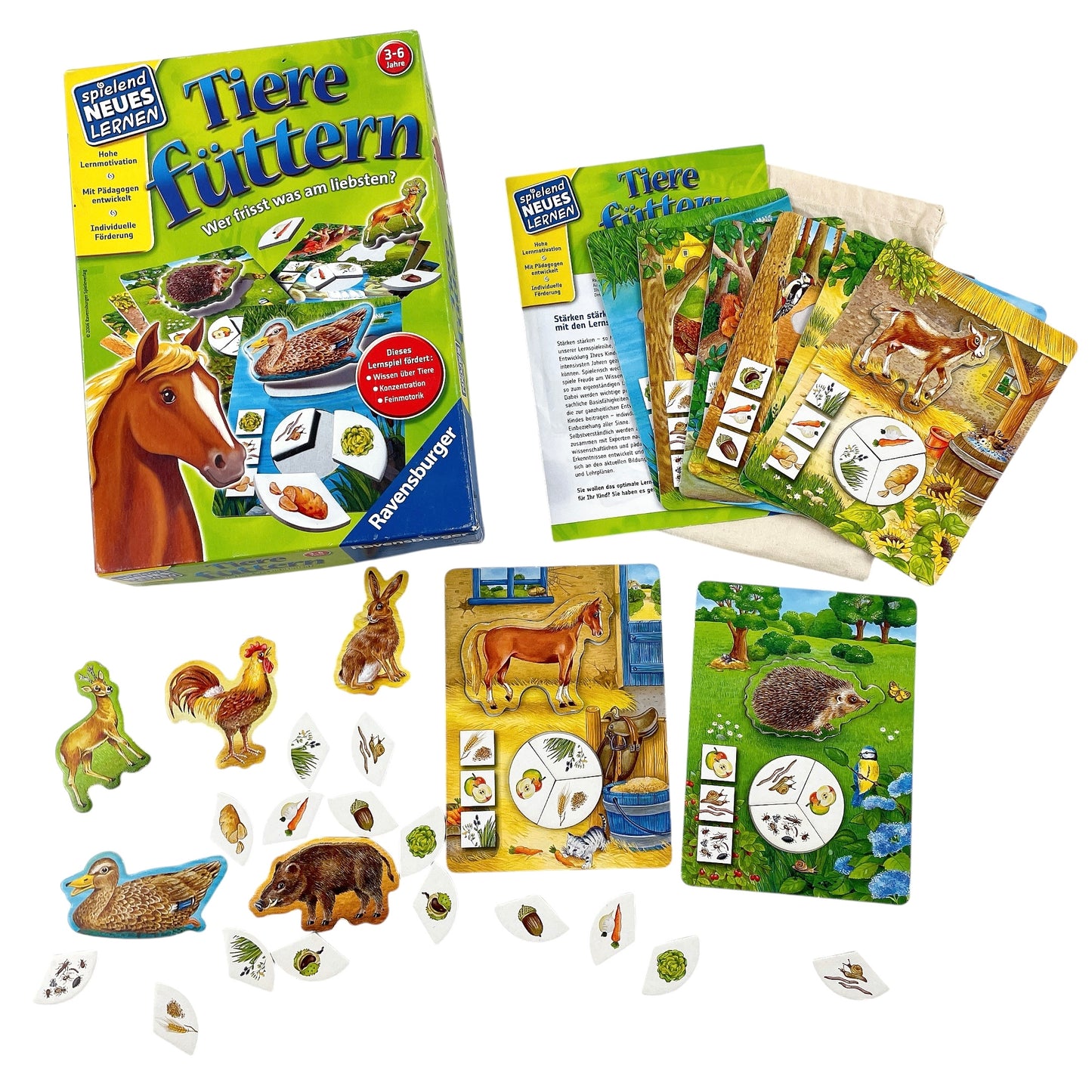 Ravensburger Tiere füttern