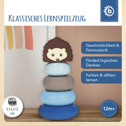 Mini Stapelturm Igel
